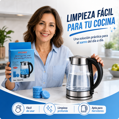 HerviClean™ Pastillas Premium Anti Sarro para Hervidores